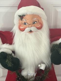 New Vintage Annalee 33 Tall Santa Claus Father Christmas St. Nick