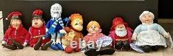 New withTags Neca The Year Without a Santa Claus Plush Set Of 7 Heat & Snow Miser