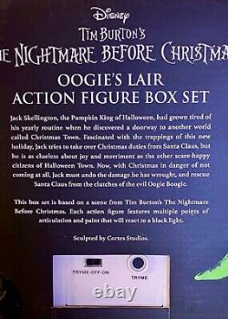 Nightmare Before Christmas Oogies Lair blacklight figure set LAST ONE! SDCC 2020