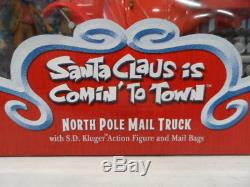 North Pole Mail Truck Santa Claus Is Comin' To Town Playing Mantis Works