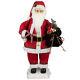 Northlight 24-inch Animated Santa Claus Lighted Candle Musical Christmas Figure