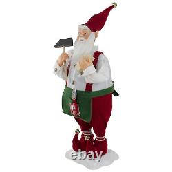 Northlight 24 Santa's Workshop Elf Animated Standing Christmas Figure