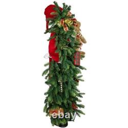 Northlight 50 Musical Santa Claus Figure Lighted Christmas Tree Teddy Bear