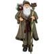 Northlight 51 Plush Standing Santa Claus Christmas Figure Gift Bag And Staff