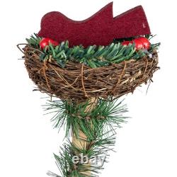 Northlight 51 Plush Standing Santa Claus Christmas Figure Gift Bag and Staff