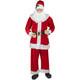 Northlight Huge 6 Foot Life-size Plush Christmas Santa Claus Figure Sitting Or