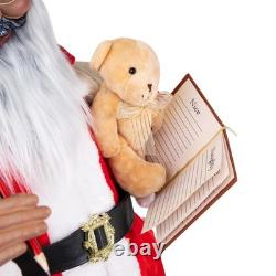 Northlight Lighted and Animated Musical African American Santa Christmas