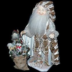 OOAK Patricia Hinch Originals Artist Doll The Northman Santa Woodland Elf 30 in