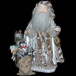 OOAK Patricia Hinch Originals Artist Doll The Northman Santa Woodland Elf 30 in