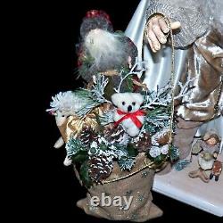 OOAK Patricia Hinch Originals Artist Doll The Northman Santa Woodland Elf 30 in