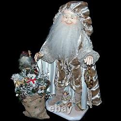 OOAK Patricia Hinch Originals Artist Doll The Northman Santa Woodland Elf 30 in