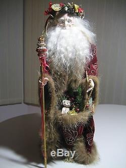 One Of A Kind Collector Santa Claus Christmas 21 Tall