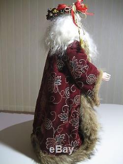 One Of A Kind Collector Santa Claus Christmas 21 Tall