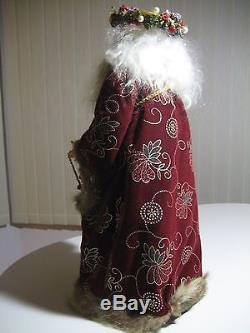 One Of A Kind Collector Santa Claus Christmas 21 Tall