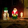 Outdoor Santa Snowman Led Blow Mould Christmas Figure Character Decoration