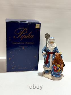 PIPKA 1997 Russian Santa With Staff & Original BOX 11 Vintage #1308