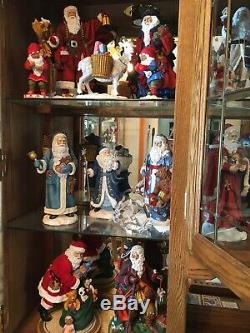 PIPKA DOOR COUNTY SANTA CLAUS ESTATE COLLECTION LOT Of 139 WithBOXES