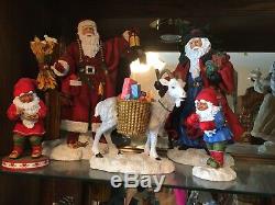 PIPKA DOOR COUNTY SANTA CLAUS ESTATE COLLECTION LOT Of 139 WithBOXES