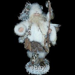 Patricia Hinch Originals Artist Doll Mountain Man Santa Woodland Trapper 21 inch