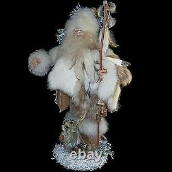 Patricia Hinch Originals Artist Doll Mountain Man Santa Woodland Trapper 21 inch