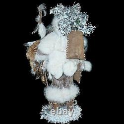 Patricia Hinch Originals Artist Doll Mountain Man Santa Woodland Trapper 21 inch