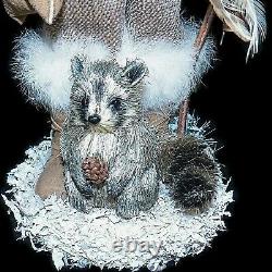 Patricia Hinch Originals Artist Doll Mountain Man Santa Woodland Trapper 21 inch