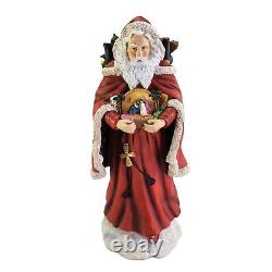 Pipka Santa Claus Babbo Natale The Italian Santa Figure Tall Nativity Box READ