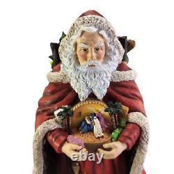 Pipka Santa Claus Babbo Natale The Italian Santa Figure Tall Nativity Box READ