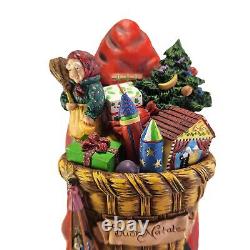 Pipka Santa Claus Babbo Natale The Italian Santa Figure Tall Nativity Box READ