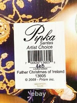 Pipka Santas Artist Choice Father Christmas of Ireland 11 Figure Retired MIB