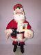 Porcelain Display Doll Mr. Mistletoe Santa Withporcelain Hair/beard, Faith Wick