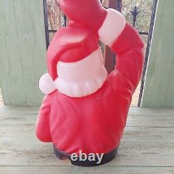 RARE 1970 Empire Plastics Corp Santa In Sleigh Upper Body Light Up Blow Mold