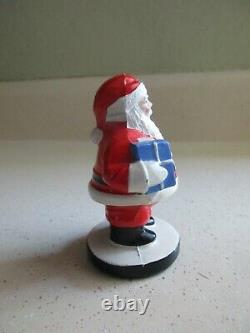 RARE Antique Santa Figure- Pre- War England- Hand-Painted- EXCEPTIONAL