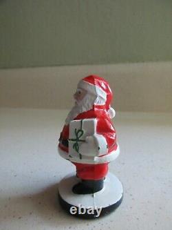 RARE Antique Santa Figure- Pre- War England- Hand-Painted- EXCEPTIONAL