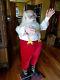 Rare David Hamberger Animated Mechanical Christmas Santa Claus