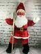Rare Large Jumbo Christmas 50 Santa Claus Holiday Plush Stuffed Ace Novelty Vtg