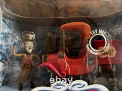 RARE Santa Claus Is Comin To Town North Pole Mail Truck & SD Kluger Figure VTG