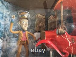 RARE Santa Claus Is Comin To Town North Pole Mail Truck & SD Kluger Figure VTG