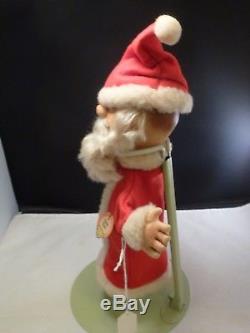RARE VINTAGE STEIFF SANTA CLAUS HAND PUPPET With TAG CHRISTMAS GUMPS 12