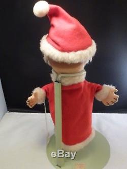 RARE VINTAGE STEIFF SANTA CLAUS HAND PUPPET With TAG CHRISTMAS GUMPS 12