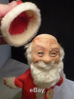 RARE VINTAGE STEIFF SANTA CLAUS HAND PUPPET With TAG CHRISTMAS GUMPS 12