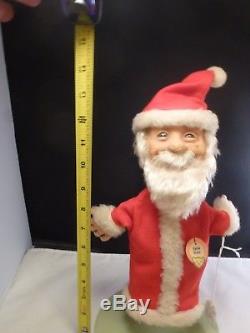 RARE VINTAGE STEIFF SANTA CLAUS HAND PUPPET With TAG CHRISTMAS GUMPS 12