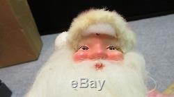 RARE Vintage 14 Harold Gale 1960s Pink Fur Santa Claus Mary Kay Cosmetics