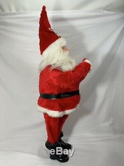 RARE Vintage Santa Claus Christmas Store Display Advertising Doll Standing Coke