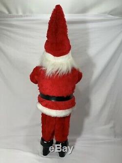 RARE Vintage Santa Claus Christmas Store Display Advertising Doll Standing Coke