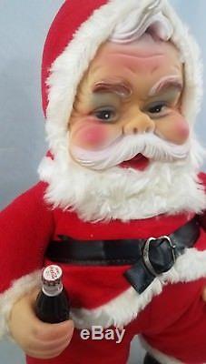 Rare Vintage The Rushton Company Coca Cola Santa Claus 18 Vintage