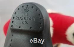 RARE Vintage The Rushton Company Coca Cola Santa Claus 18 Vintage Coke Rubber