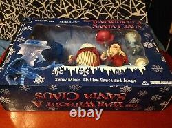 RARE Year Without a Santa Claus Limited Translucent SNOW MISER Action Figure Set