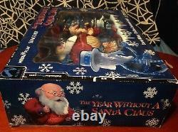 RARE Year Without a Santa Claus Limited Translucent SNOW MISER Action Figure Set