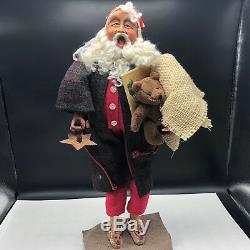 RICHARD SIMMONS SANTA CLAUS STATUE art doll sculpture figurine christmas teddy